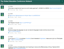 Tablet Screenshot of globaleducationconference.com